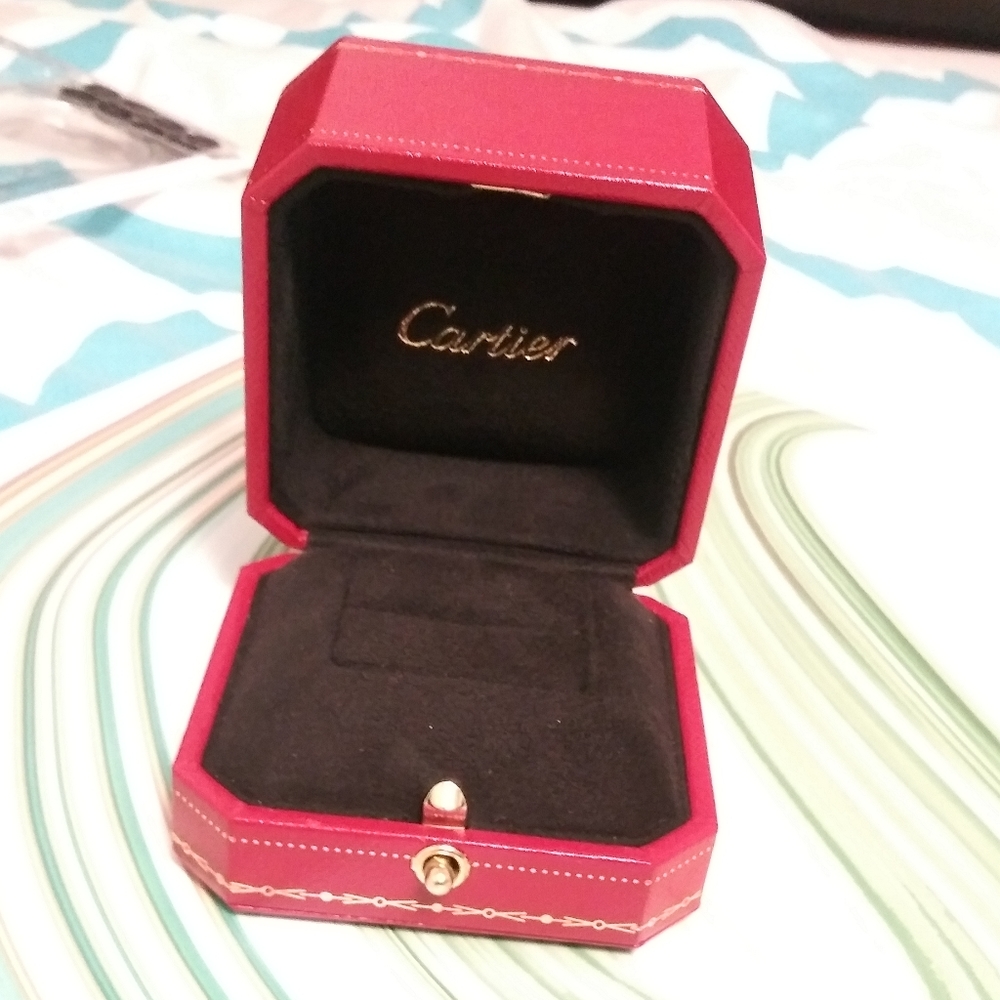 Cartier ring box